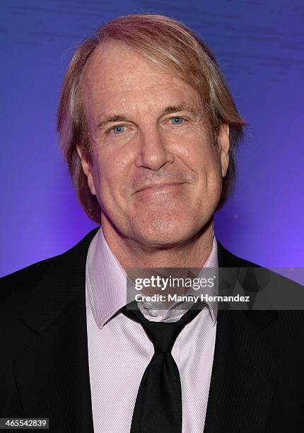 John Tesh is sighted at NATPE 2014 in Miami Beach at Fontainebleau Miami Beach on January 27, 2014 in Miami Beach, Florida.