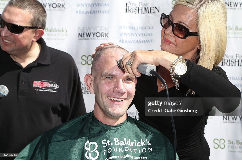 New York New York Hotel & Casino Hosts 6th Annual St. Baldrick's Foundation Head-Shaving Fundraiser