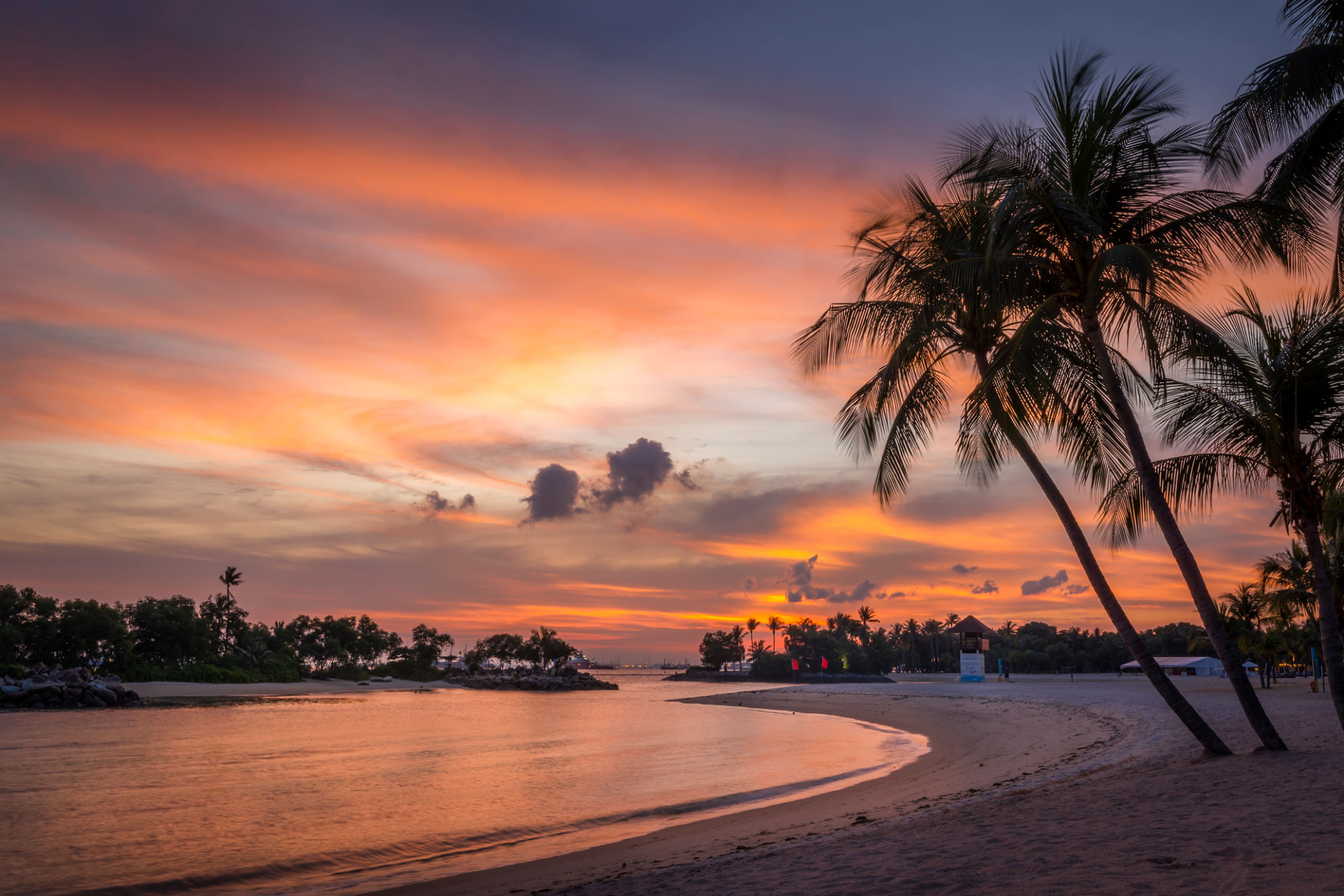 sentosa beach