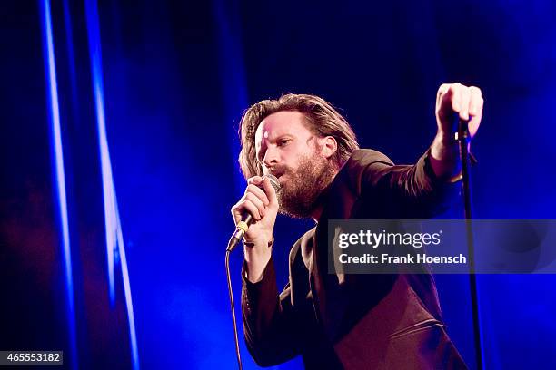 Father John Misty performs live during a concert at the Heimathafen Neukoelln on March 7, 2015 in Berlin, Germany.