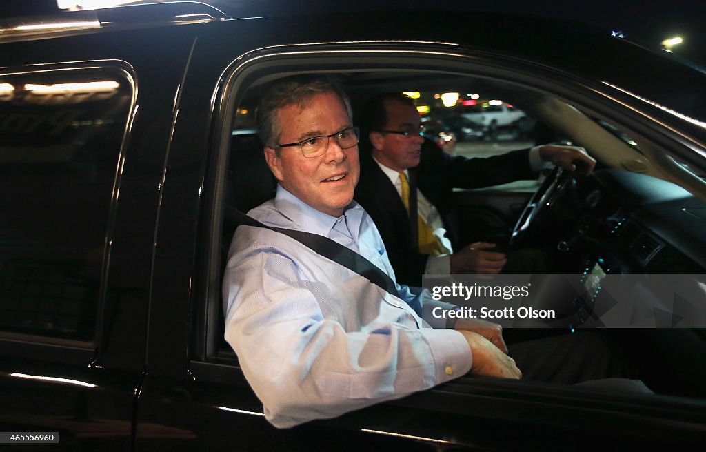 Jeb Bush Speaks To Iowans After Ag Summit