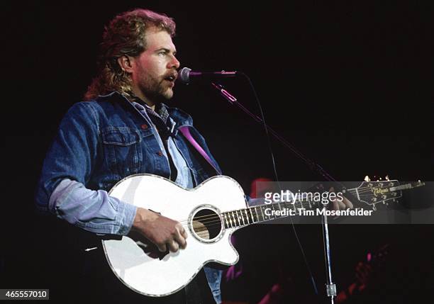 Toby Keith performs at Shoreline Amphitheatre on October 14, 1993 in Mountain View California.