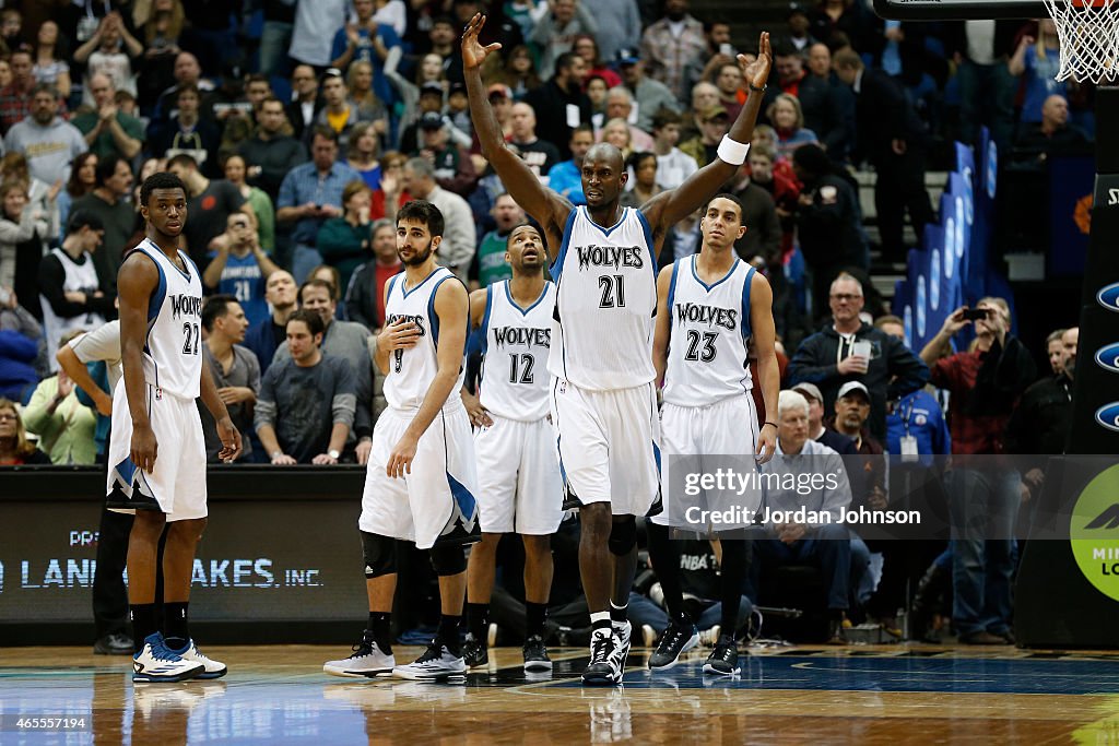 Portland Trail Blazers v Minnesota Timberwolves