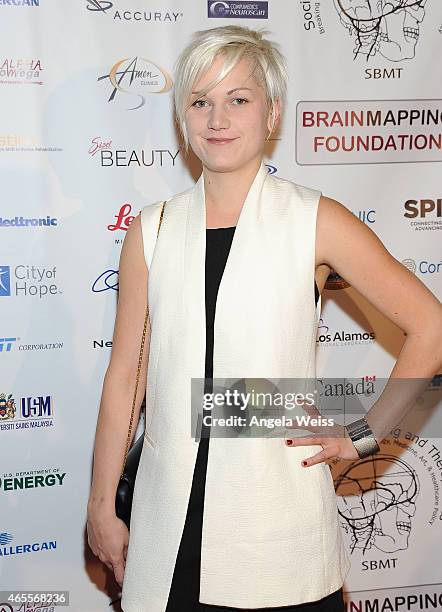 Producer Sarah Kinga Smith attends Society For Brain Mapping And Therapeutics 12th Annual World Congress Black Tie Gala at Millennium Biltmore Hotel...