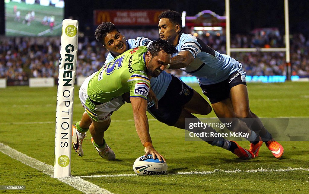 NRL Rd 1 - Sharks v Raiders