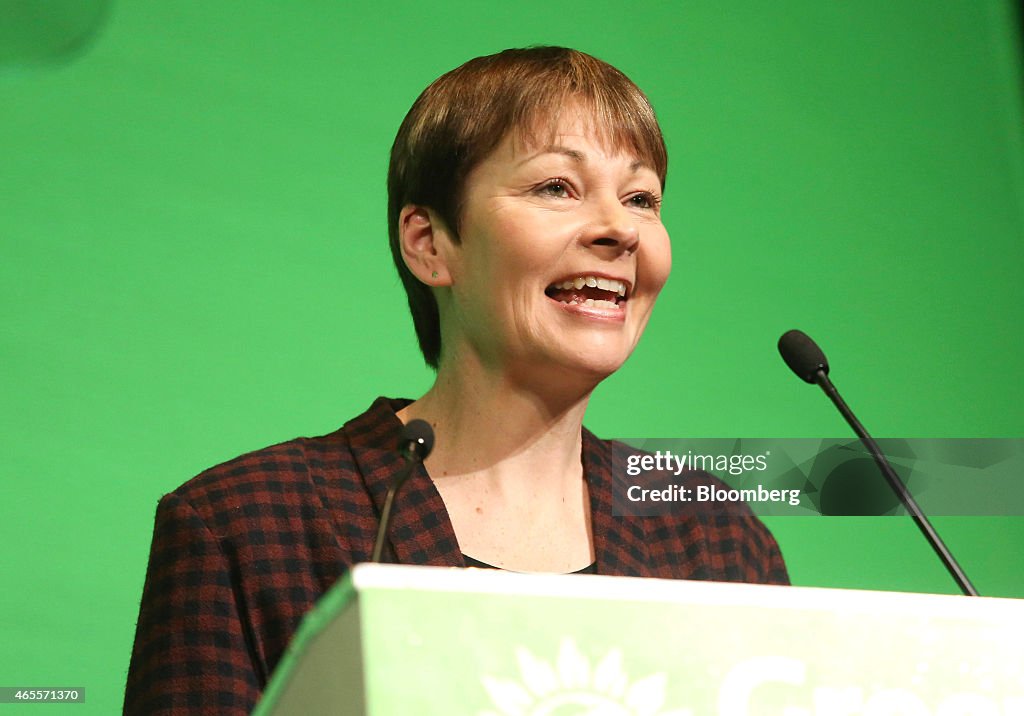 Green Party Leader Natalie Bennett Addresses Spring Conference