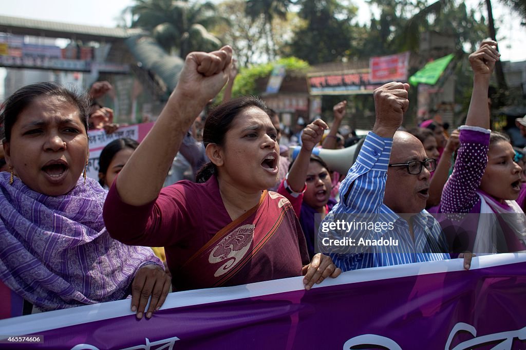 International Women's day celebration in Dhaka