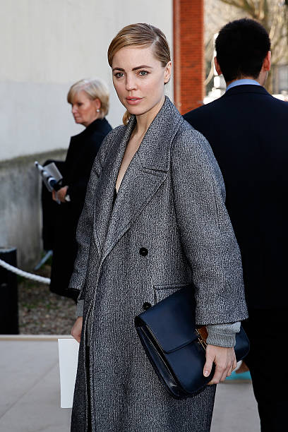 FRA: Celine : Outside Arrivals  - Paris Fashion Week Womenswear Fall/Winter 2015/2016