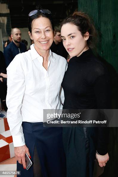 Lady Amanda Harlech and her daughter actress Tallulah Harlech attend ...