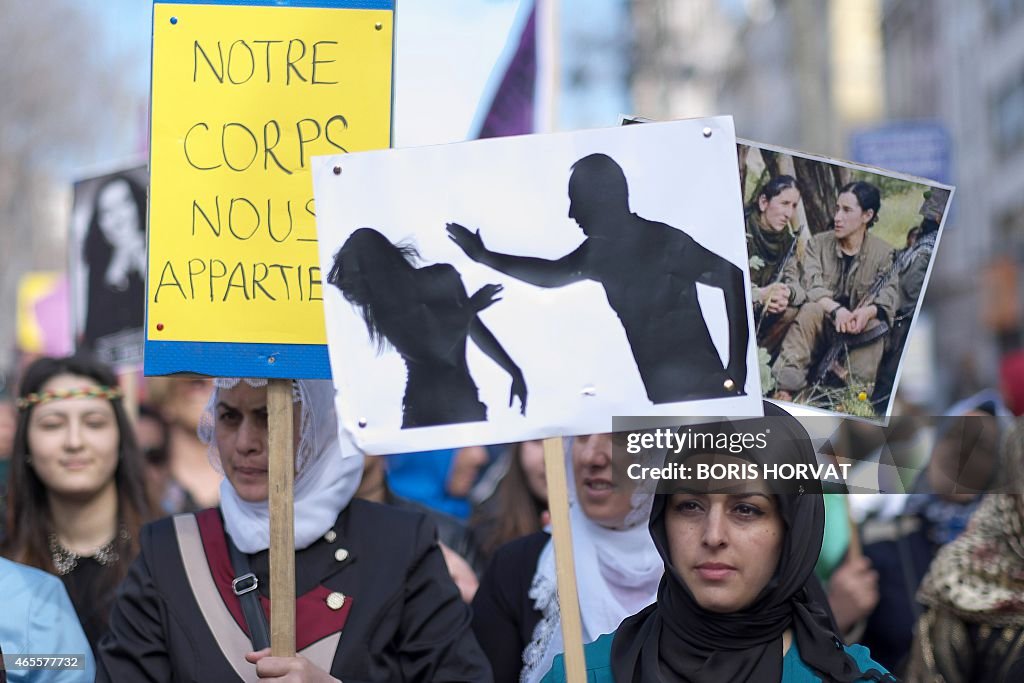 FRANCE-KURDS-WOMEN-RIGHTS