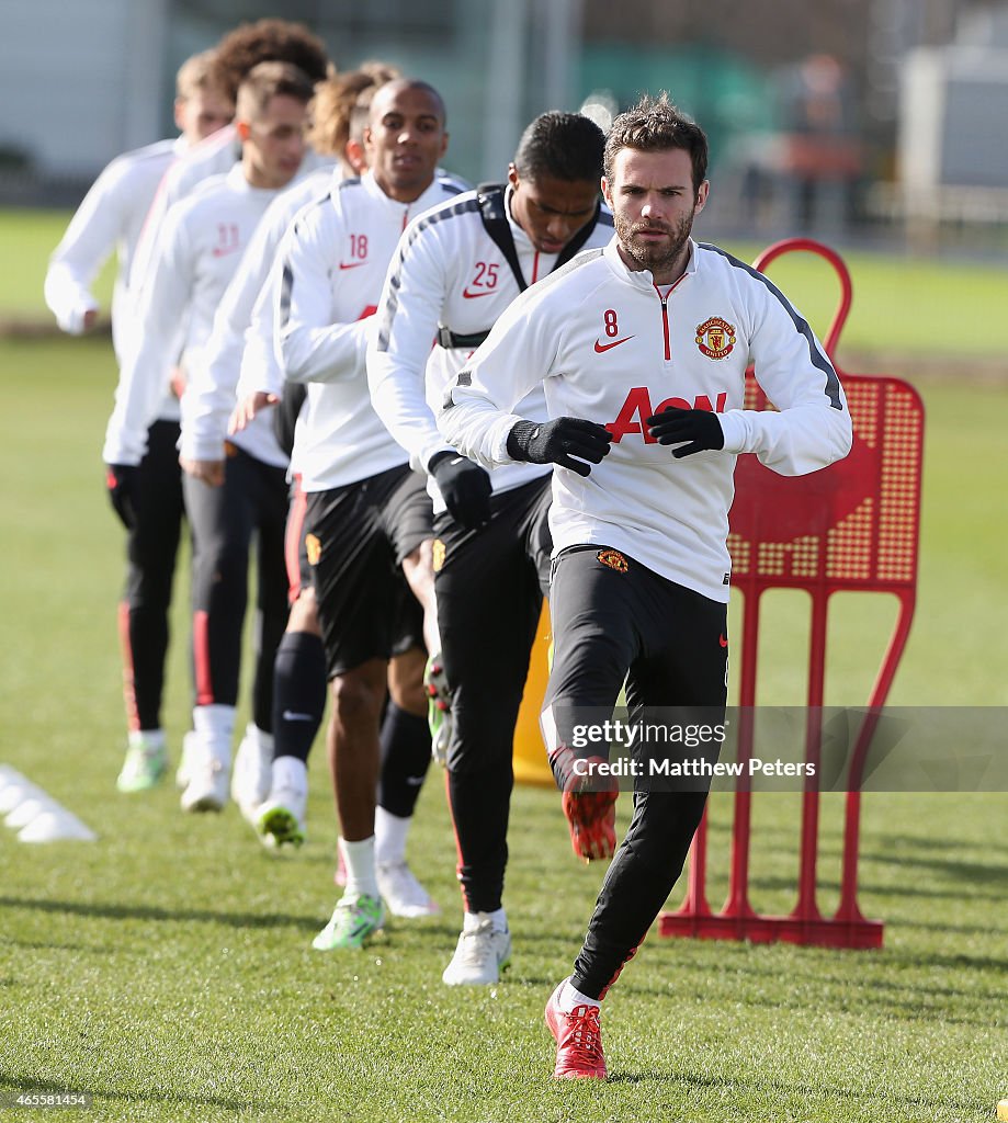 Manchester United Training Session