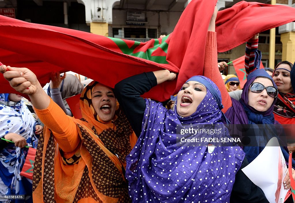 MOROCCO-INTERNATIONAL-WOMENS-DAY