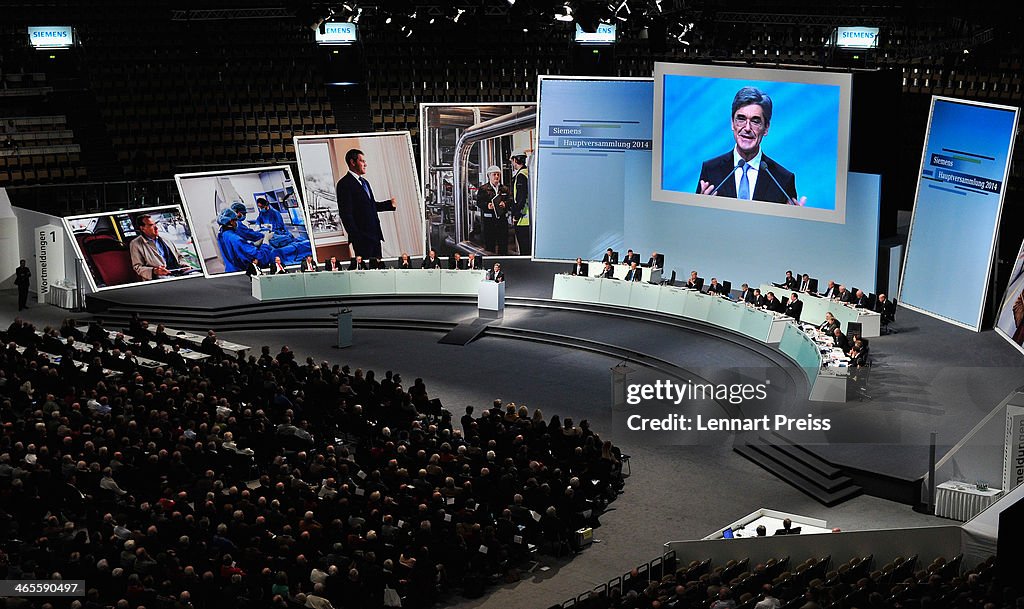 Siemens Holds Annual General Shareholders' Meeting