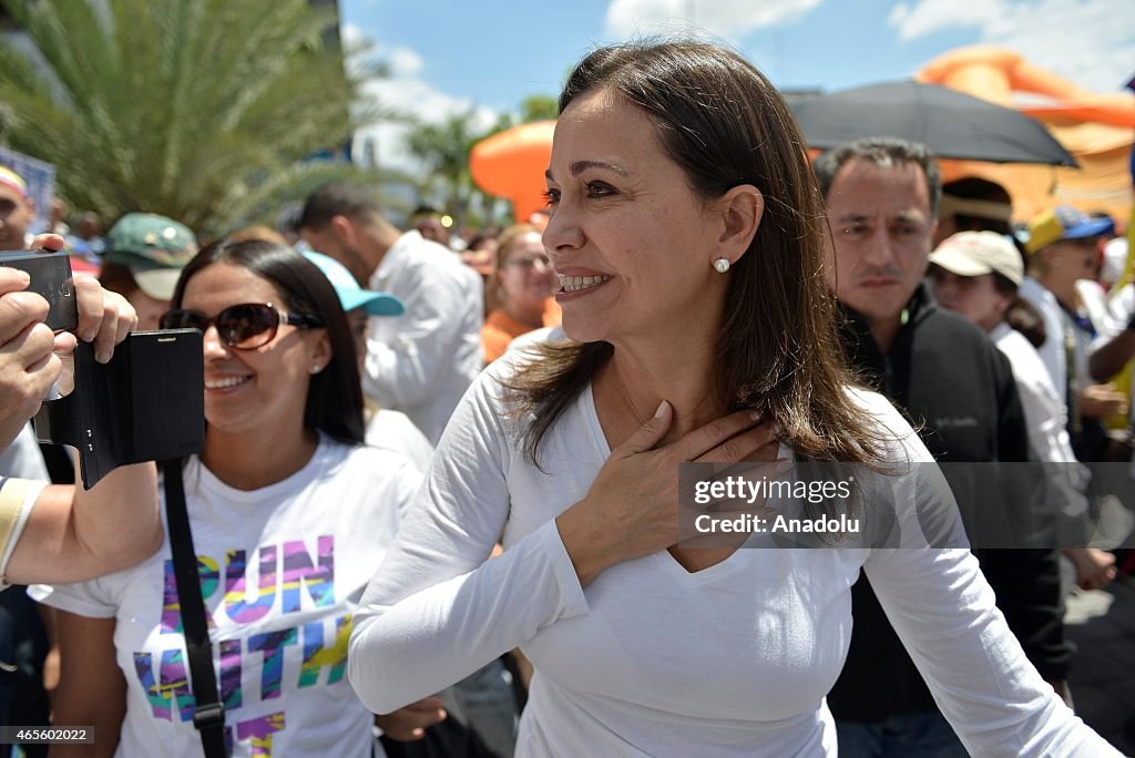 International Women's Day march in Caracas