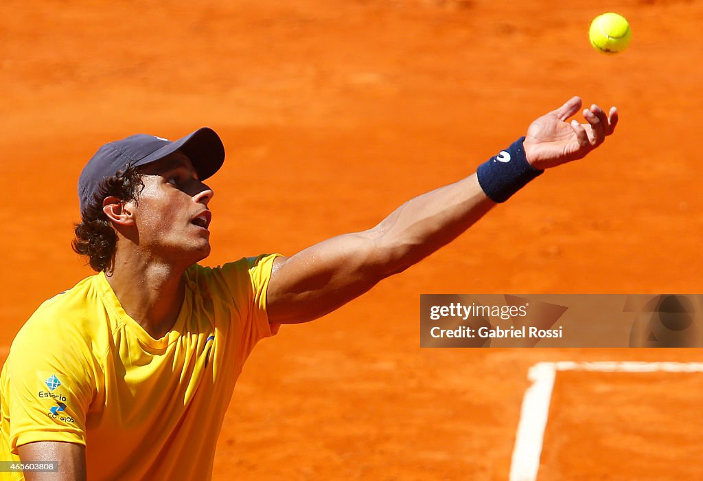 Argentina v Brazil - Davis Cup 2015 Day 3