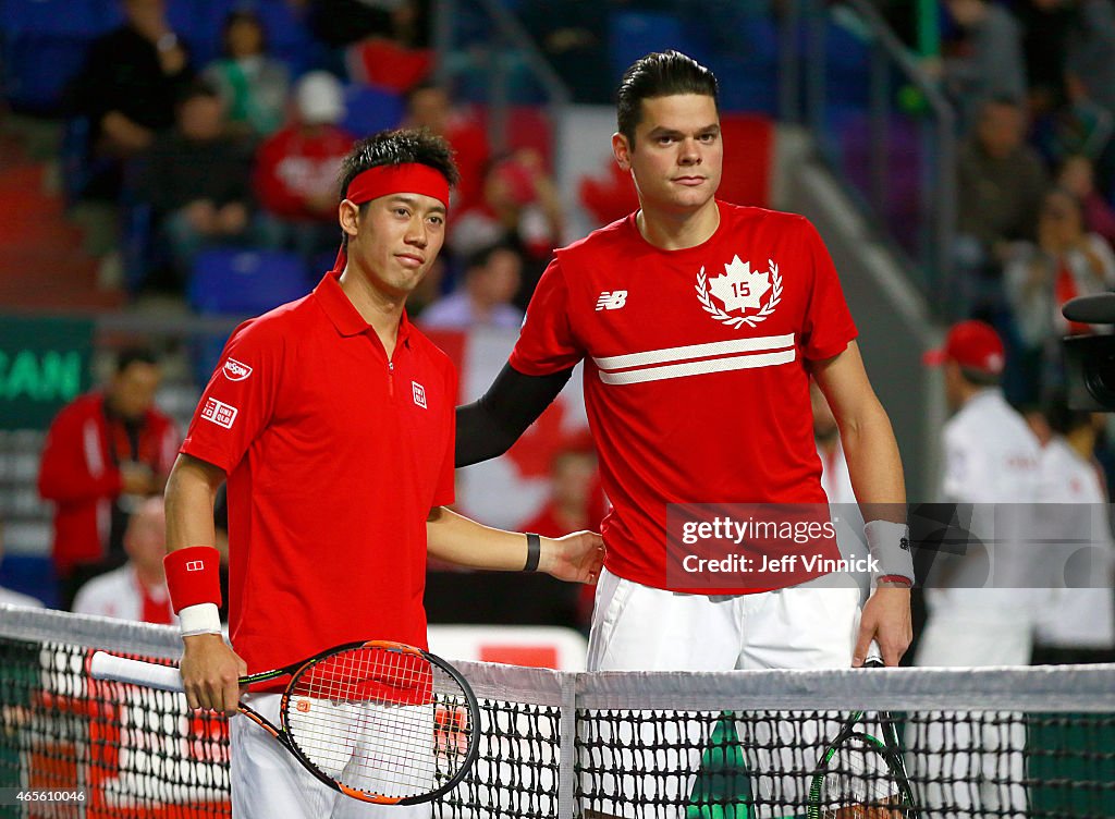 Davis Cup: Canada v Japan Day - 3