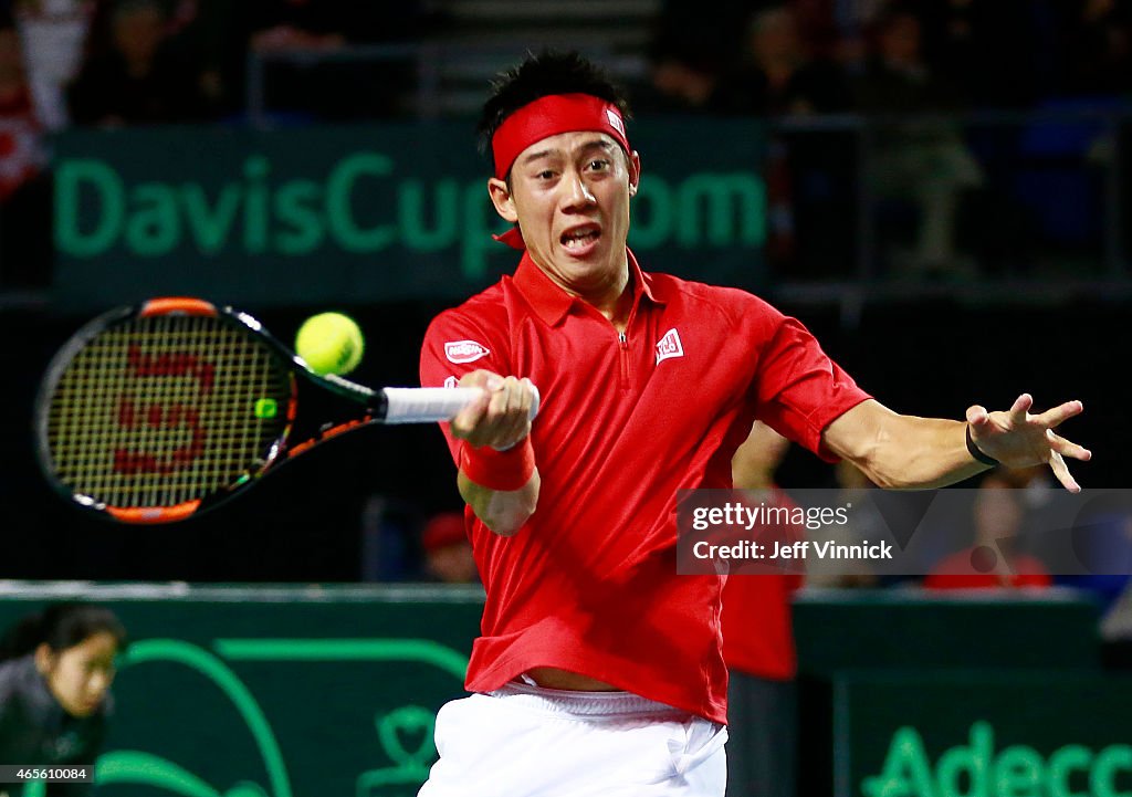 Davis Cup: Canada v Japan Day - 3