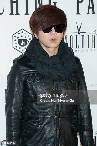 Yoon Do-Hyun of YB attends the Moldir Launching Party on January 24, 2014 in Seoul, South Korea.