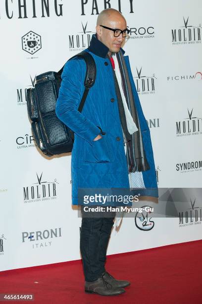 South Korean actor Hong Suk-Cheon attends the Moldir Launching Party on January 24, 2014 in Seoul, South Korea.