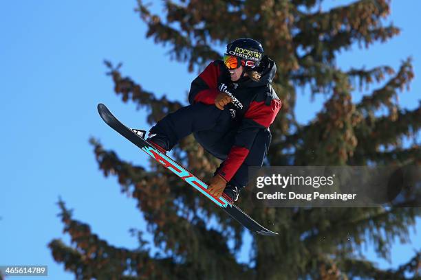 Torstein Horgmo of Norway competes in the men's Snowboard Slopestyle finals at Winter X-Games 2014 Aspen at Buttermilk Mountain on January 25, 2014...