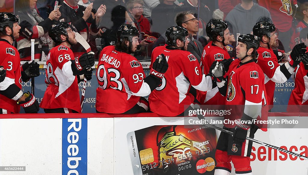 Calgary Flames v Ottawa Senators