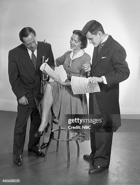 Pictured: Dr. Henry "Hot Lips" Levine, Martha Lou Harp, Orson Bean --