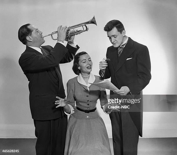 Pictured: Dr. Henry "Hot Lips" Levine, Martha Lou Harp, Orson Bean --