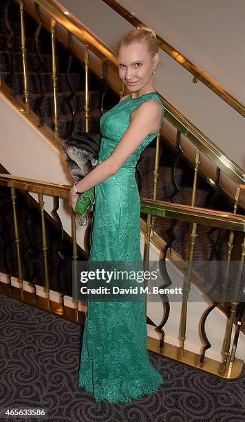 Marinika Smirnova attends as the London Coliseum host the 10th Anniversary of the Russian Ballet Icons Gala after-party at The Savoy on March 8, 2015...