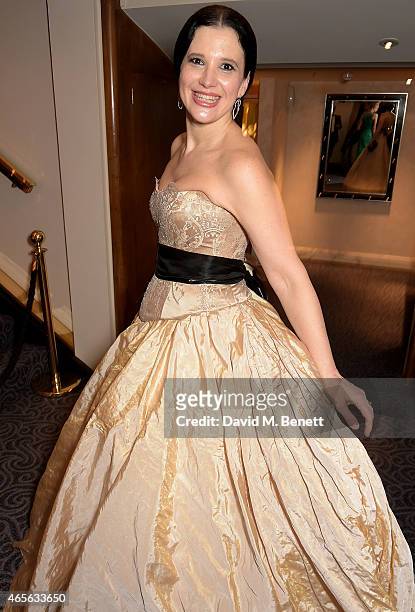 Olga Balakleets attends as the London Coliseum host the 10th Anniversary of the Russian Ballet Icons Gala after-party at The Savoy on March 8, 2015...