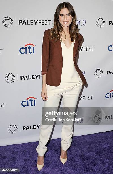 Actress Allison Williams arrives at The Paley Center For Media's 32nd Annual PALEYFEST LA - "Girls" at Dolby Theatre on March 8, 2015 in Hollywood,...