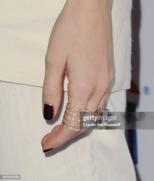 Actress Allison Williams arrives at The Paley Center For Media's 32nd Annual PALEYFEST LA - "Girls" at Dolby Theatre on March 8, 2015 in Hollywood,...