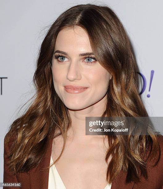 Actress Allison Williams arrives at The Paley Center For Media's 32nd Annual PALEYFEST LA - "Girls" at Dolby Theatre on March 8, 2015 in Hollywood,...