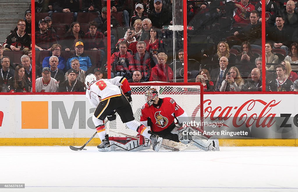 Calgary Flames v Ottawa Senators