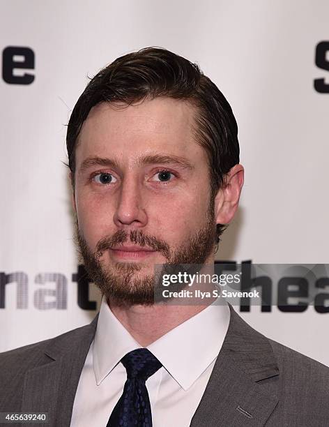 Michael Izquierdo attends "The Liquid Plane" Opening Night Party at Signature Theatre Company's The Pershing Square Signature Center on March 8, 2015...