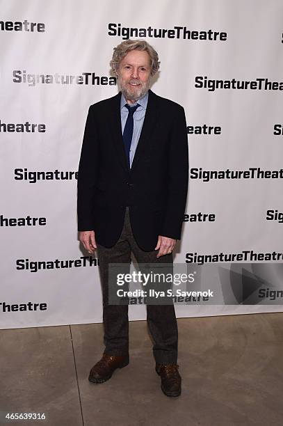 Tuck Millingan attends "The Liquid Plane" Opening Night Party at Signature Theatre Company's The Pershing Square Signature Center on March 8, 2015 in...