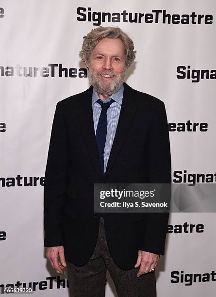 Tuck Millingan attends "The Liquid Plane" Opening Night Party at Signature Theatre Company's The Pershing Square Signature Center on March 8, 2015 in...