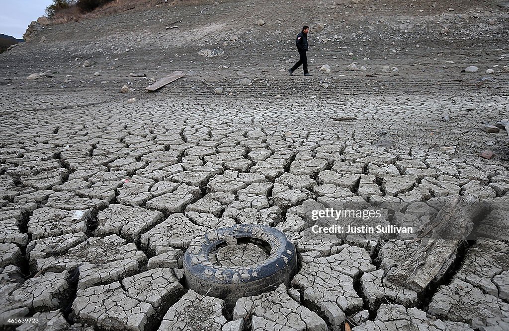 California Drought Dries Up Bay Area Reservoirs