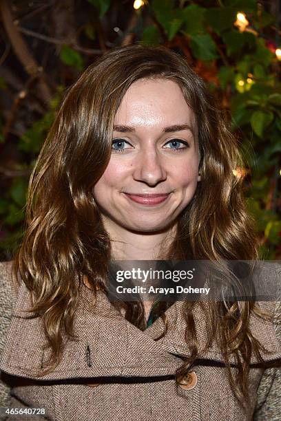 Lauren Lapkus attends the 4th Annual Wayne Federman International Film Festival at Cinefamily on March 8, 2015 in Los Angeles, California.