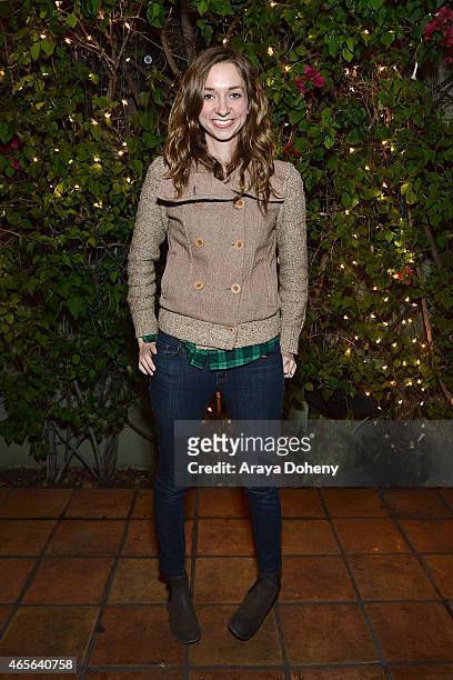 Lauren Lapkus attends the 4th Annual Wayne Federman International Film Festival at Cinefamily on March 8, 2015 in Los Angeles, California.