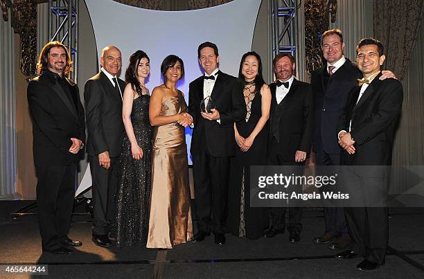 Dr.Harry Kloor, Member of the Gala Committee-Chemist and Physicis, producer Robert Picardo, Rayna Napali, Drs. Shouleh Nikzad, NASA/JPL-physicist...
