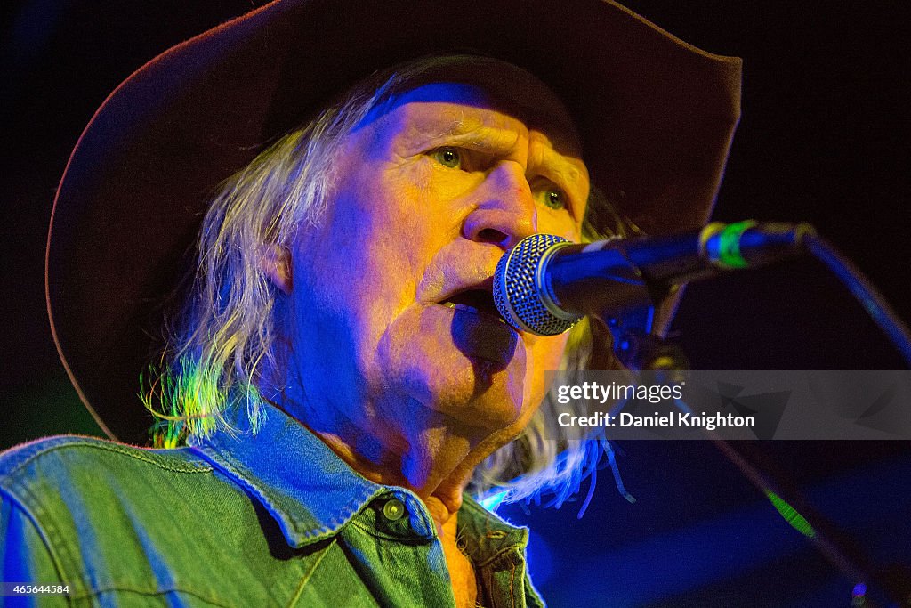 Billy Joe Shaver Performs At Belly Up Tavern