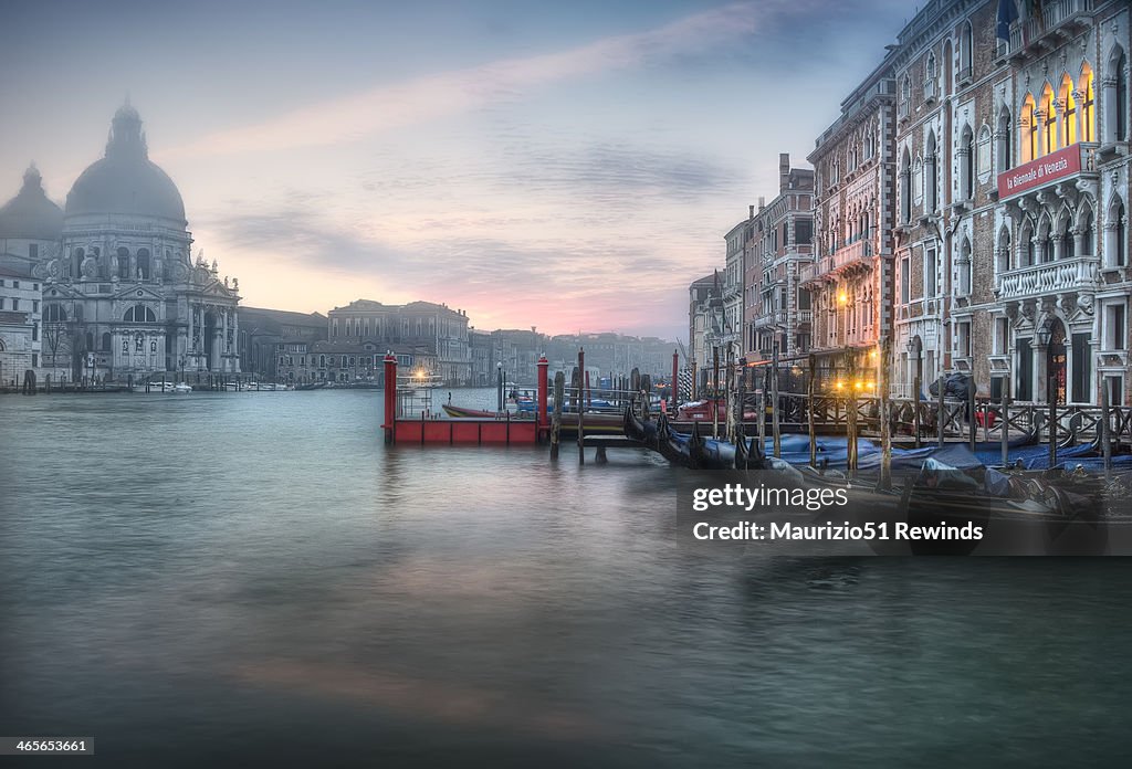 Venice On the fog