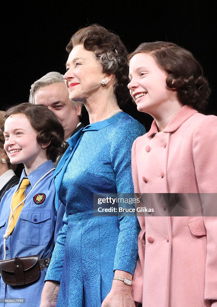 "The Audience" Broadway Opening Night - Arrivals And Curtain Call