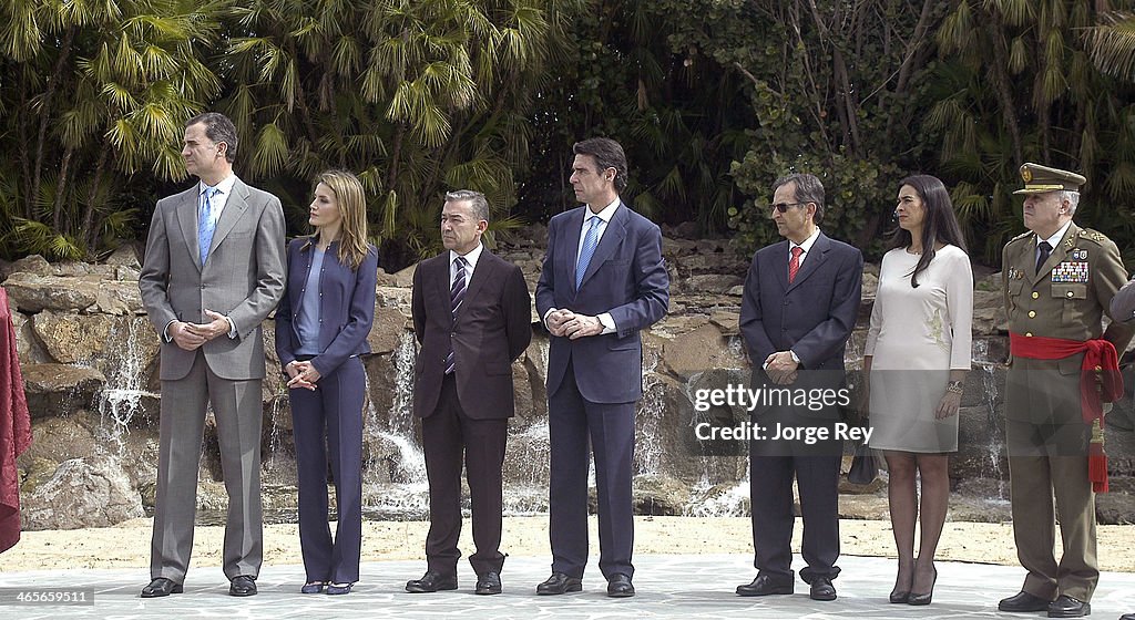 Spanish Royals Attend Paletum Inauguration in Santa Cruz De Tenerife