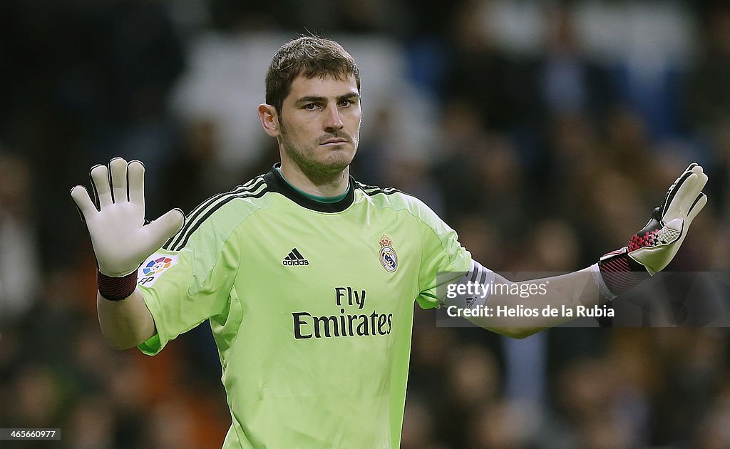 Real Madrid CF v RCD Espanyol Copa Del Rey Quarter Final Match
