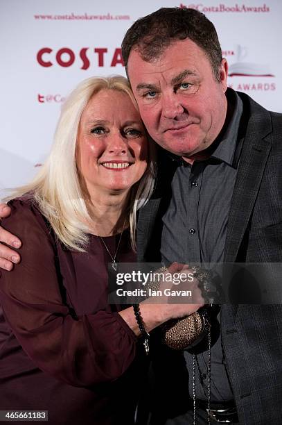 Paul Ross attends the Costa Book of the Year awards at Quaglino's on January 28, 2014 in London, England.