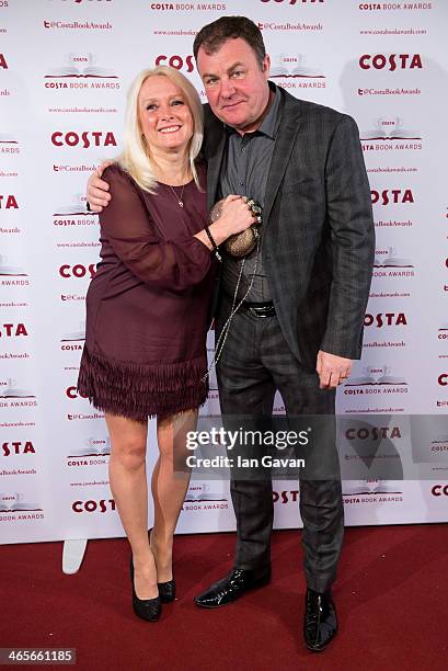 Paul Ross attends the Costa Book of the Year awards at Quaglino's on January 28, 2014 in London, England.