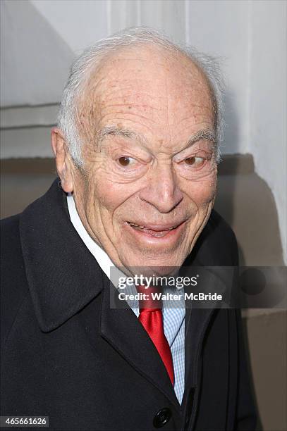 Lydia Leonard attends the Broadway Opening Night Performance of 'The Audience' at The Gerald Schoendeld Theatre on March 8, 2015 in New York City.