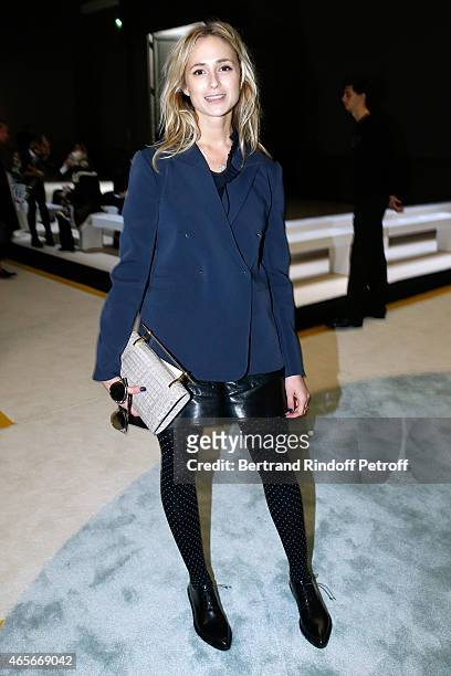 Elisabeth Von Thurn und Taxis attends the Giambattista Valli show as part of the Paris Fashion Week Womenswear Fall/Winter 2015/2016 on March 9, 2015...