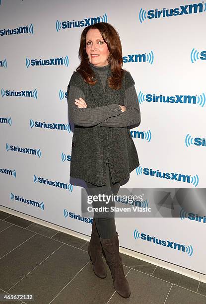 Singer/actress Maureen McGovern visits SiriusXM Studios on March 9, 2015 in New York City.